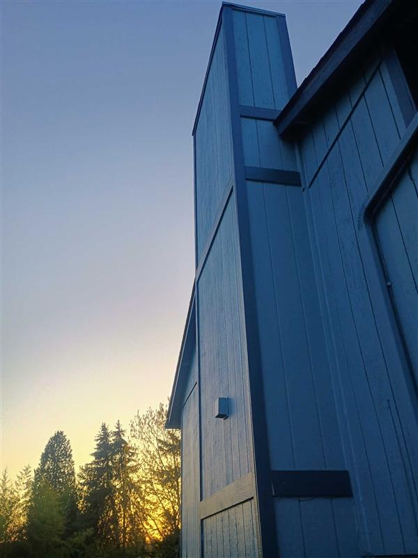 Chimney Chase Siding Exterior Repair